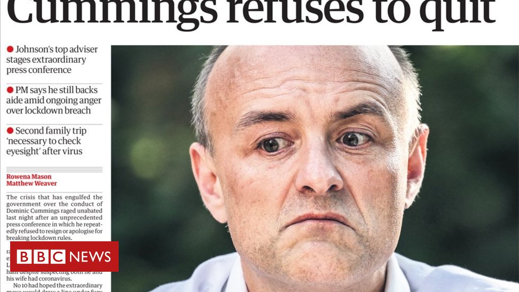 The Papers: Shops 『to open for business』, and 『no regrets』 for Cummings